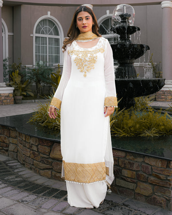 Layered Chiffon Culotte