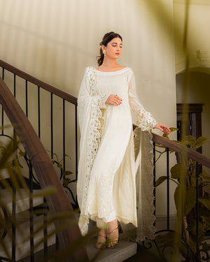 Raw Silk Pants