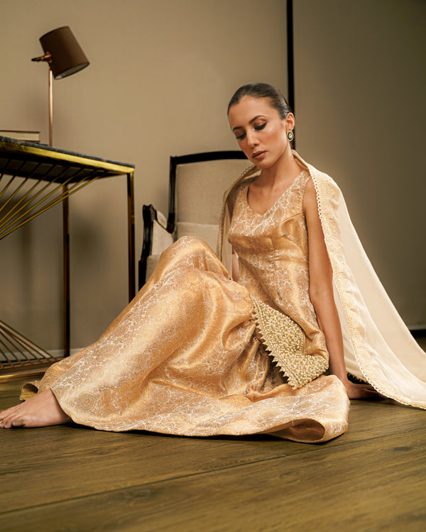 Net Masuri Applique Dupatta