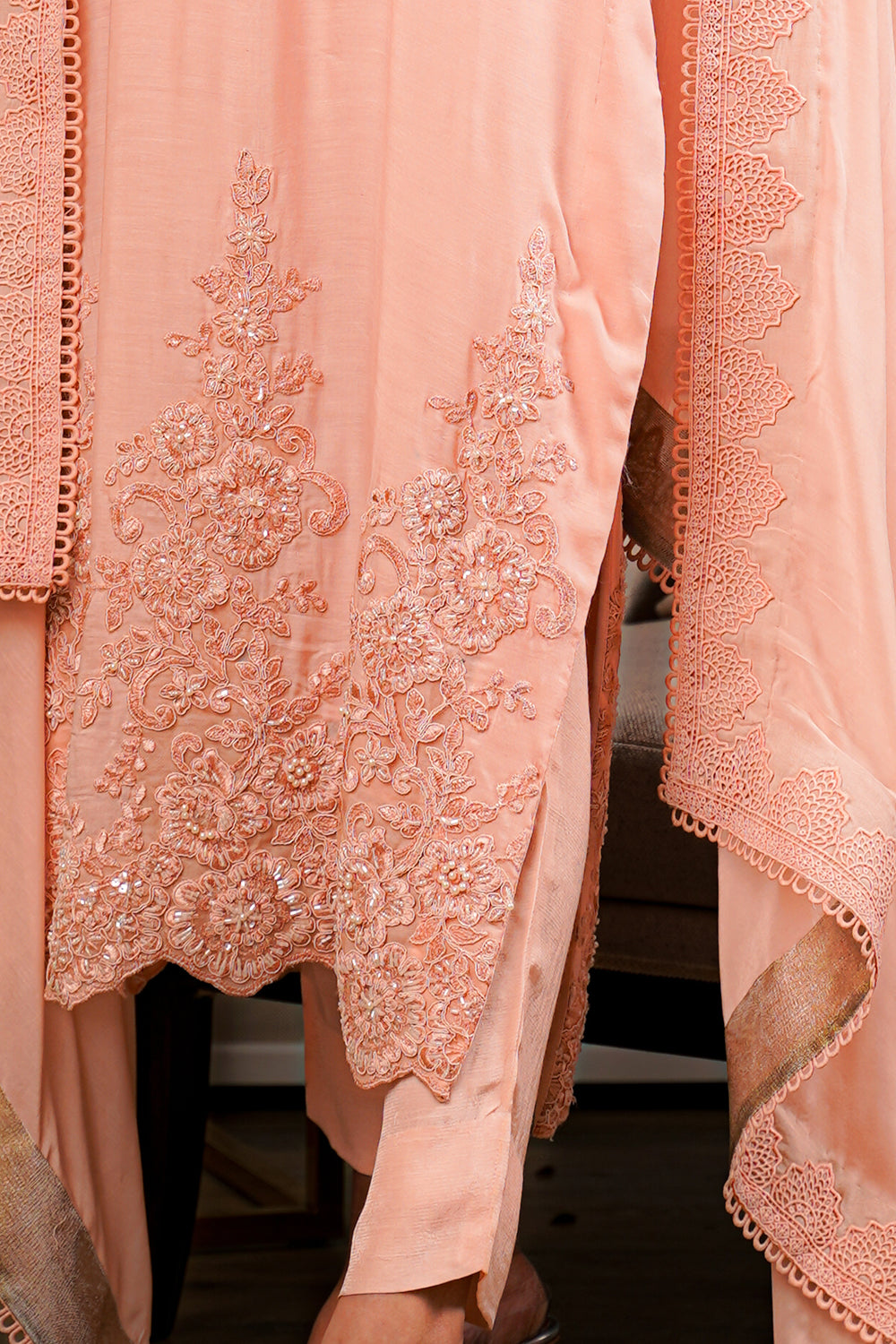 pink silk pants for ladies