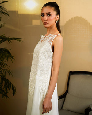 Princess Panel Silk Maxi
