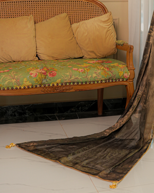 premium zari gota dupatta 