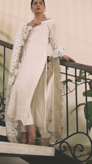 Raw Silk Pants
